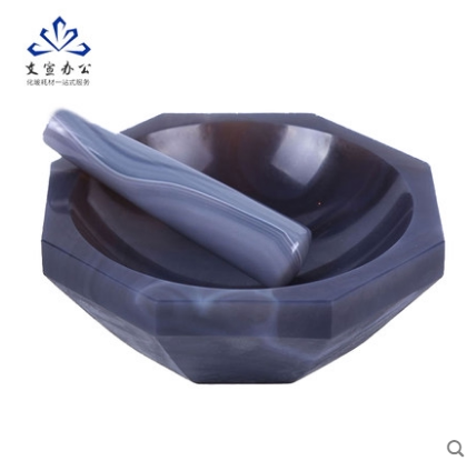 陶瓷研钵 玛瑙研钵 乳钵瓷质捣药罐研磨棒口径30 40 50 60 70 80 90 100120  130140  160mm研药碗药臼杵