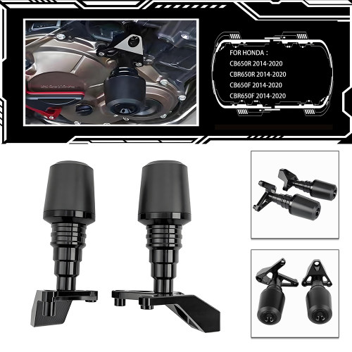 适用HONDA CB650R/CB650R CB650F/CBR650F摩托车车身防摔球 14-20