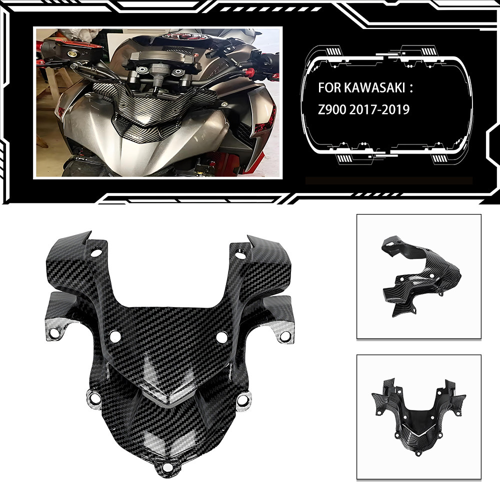 适用于 Kawasaki Z900 2017-2019 摩托车改装外壳车头小灯保护罩