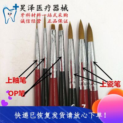 牙科义齿上磁笔上瓷笔上釉笔OP笔特价齿科耗材十只包邮