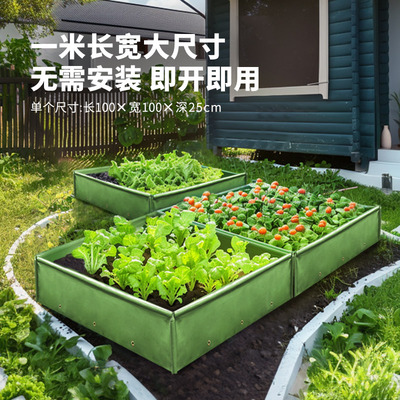 bloombagz种菜专用箱种植箱楼顶种菜盆神器家庭阳台花盆户外花箱