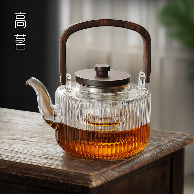 中式煮茶壶高端提梁壶大容量图片