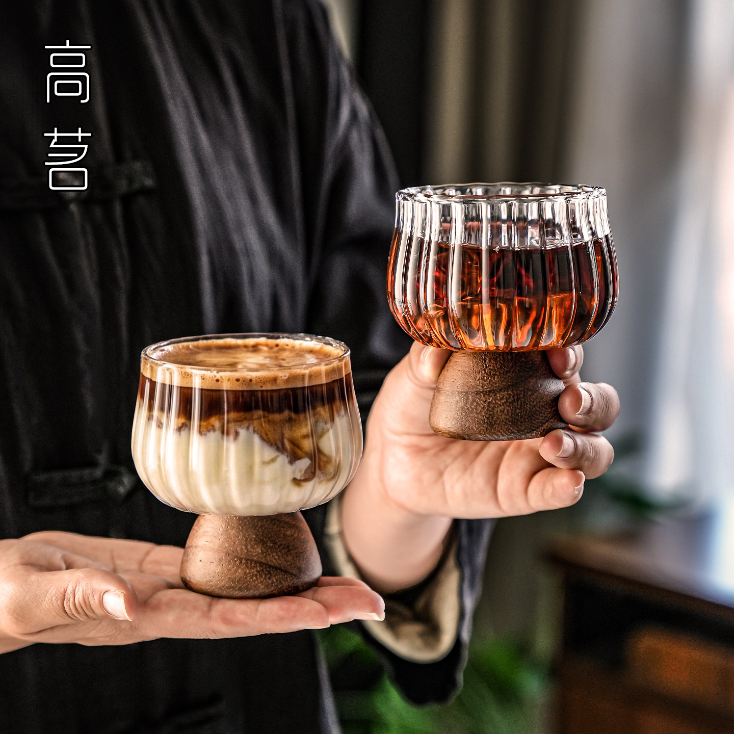 咖啡杯子高档精致个人专用手握杯图片