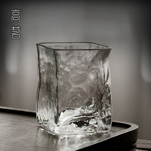 水晶日本设计师款荒木樱子烈酒杯