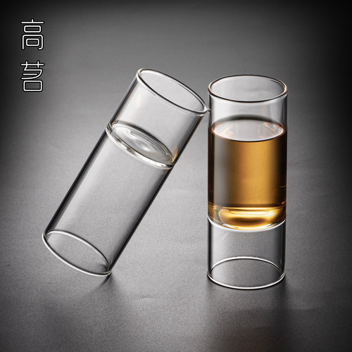 泡茶家用竹节冷萃杯高硼硅创意