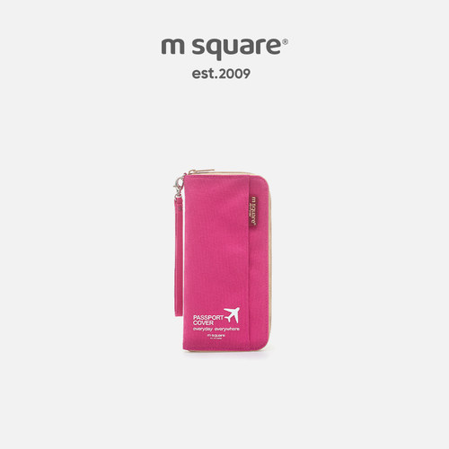【品牌福利】msquare旅行护照夹多功能钱包证件收纳便携护照包
