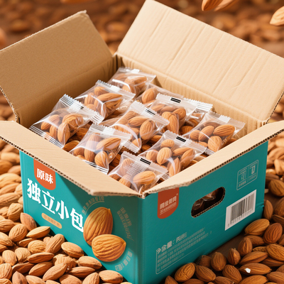 独立小包装原味巴旦木仁杏仁肉