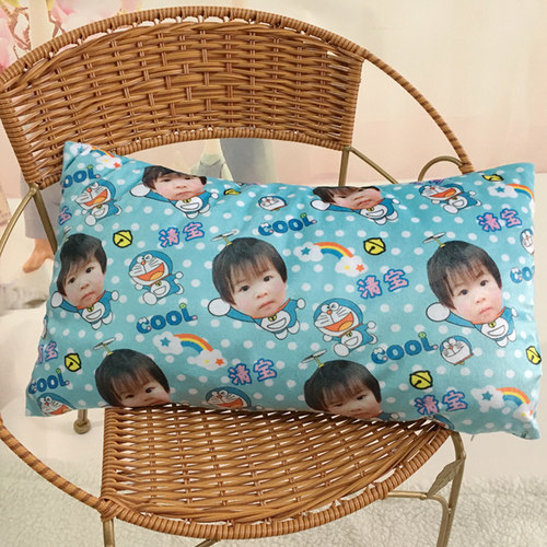 来图定制头像照片定做短毛绒抱枕