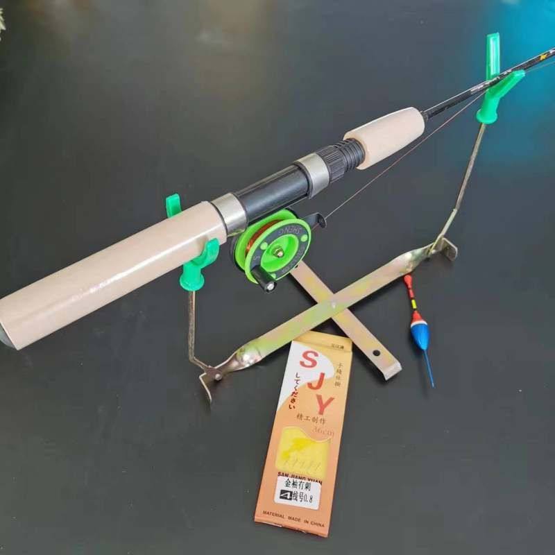 新款冰钓杆虾钓竿海竿短竿冬钓竿鱼竿鱼线浮漂鱼钩渔轮支架套装,户外/登山/野营/旅行用品,冰钓竿,淘宝优惠券,粉丝福利购,淘宝优惠卷