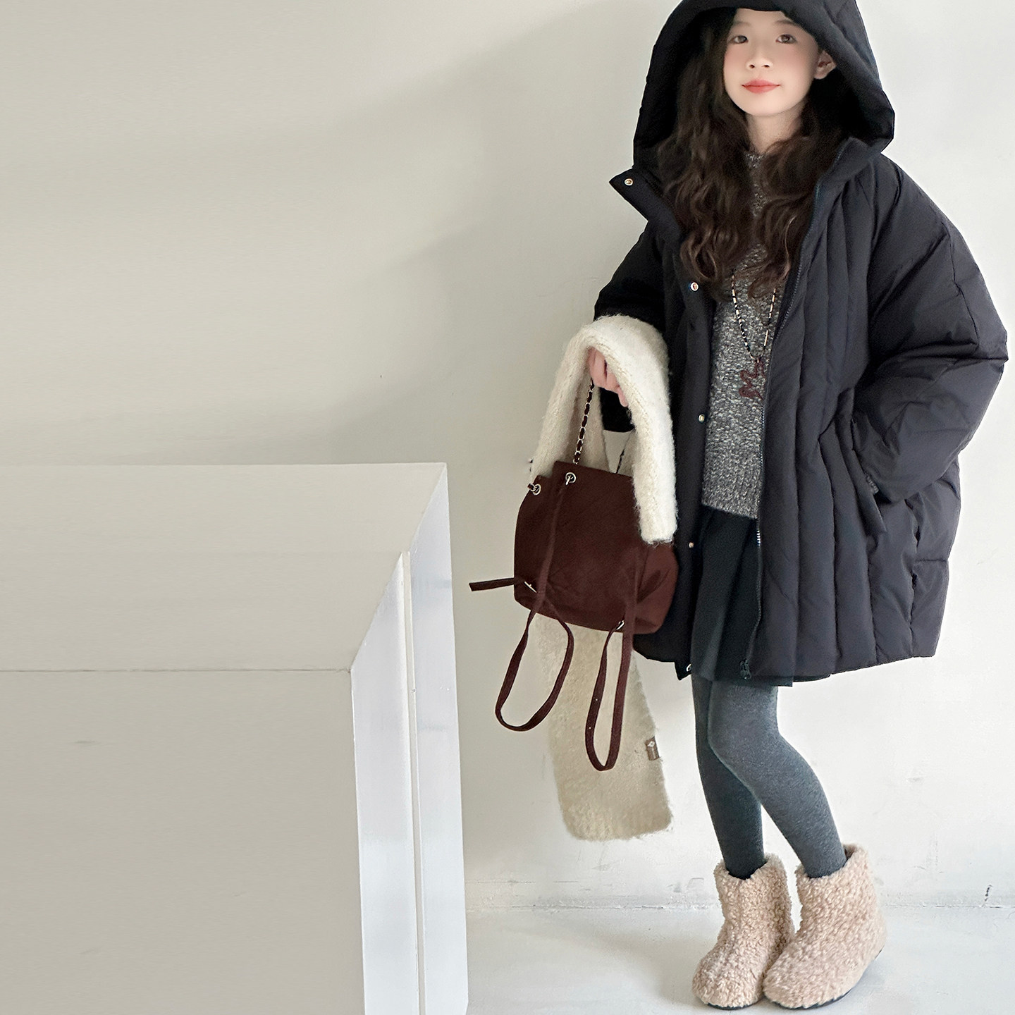 儿童羽绒服女童冬装2025新款洋气