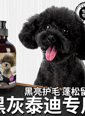 黑色泰迪狗狗专用沐浴露灰色贵宾犬去屑止痒留香宠物洗澡香波浴液