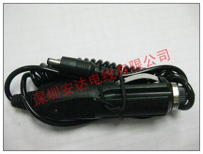 充 车载充电器 弹弓线车充 车载导航仪电源 3.5*1.35mm 12V 1原装