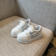 女百搭系带休闲鞋 板鞋 新款 超轻厚底6CM增高小白鞋 TFM 2026春季