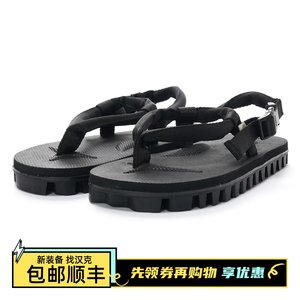 SUICOKE OG GUT 男女日系文青休闲凉鞋 黄金大底 黑色