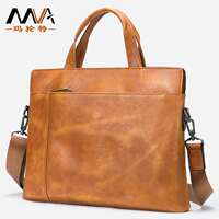 New men's leather bag business handbag leather briefcase men