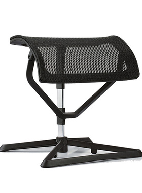 保友ergonor移动躺舒宝升降脚踏 可收纳搁脚凳 网布放松腿托