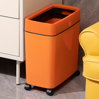 嘉跃收纳垃圾桶家用可移动垃圾桶带轮万向轮无盖厨房客厅卧室纸篓