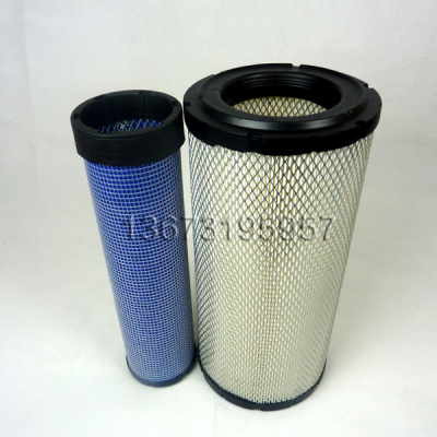 YK1836U空气滤芯K1835PU适配玉柴D7327装载机压路机CC3100080空滤