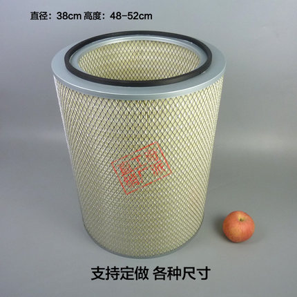 K3848空气滤芯3849发电机K3850吊车牵引车空压机设备除尘空滤3852