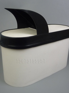 AF4249适配奔驰戴姆勒工程车空气滤芯带牛角蜂窝空滤A0040946904