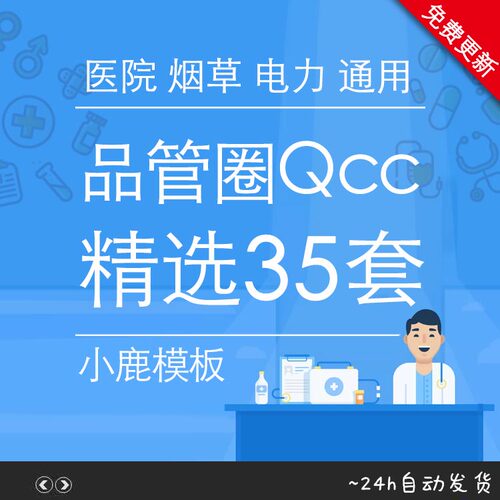 2025医院医护卫生品管圈QCC演讲动态ppt模板护理PDCA循环案例分析
