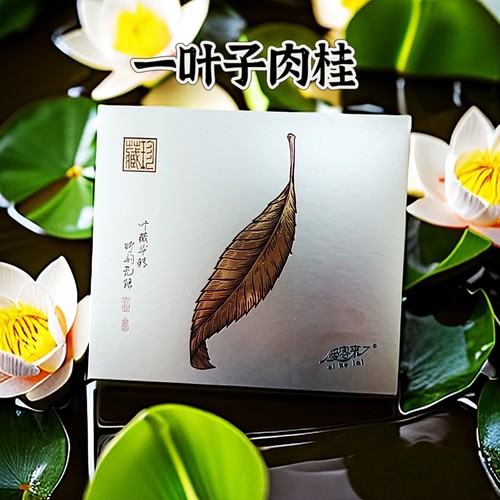 爱客来一叶子肉桂武夷岩茶乌龙茶114克12小包礼盒彩盒