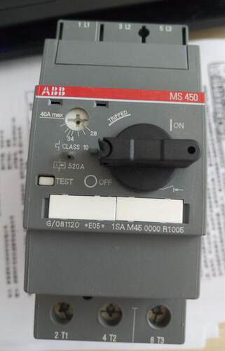 原装ABB电动机起动器 MS450-40 (28 - 40A)询价