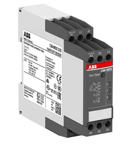 原装ABB热敏电阻继电器 CM-MSS.S 110-10VAC, 220-240VAC询价