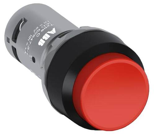 原装按钮指示装置 塑料前圈红色凸头按钮 CP4-10R-01 自锁型询价