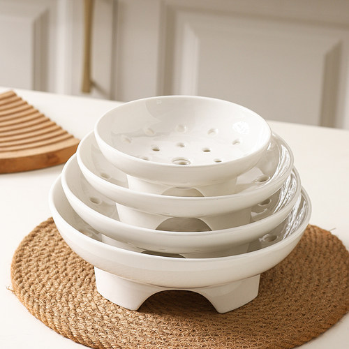 多用陶瓷蒸格锅内蒸架高脚深蒸盘电饭煲土砂锅蒸菜肉专用蒸屉篦子