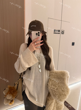 ENFUR | 会起球的 山羊绒+细羊毛+莱赛尔垂感针织羊毛衫EN9883