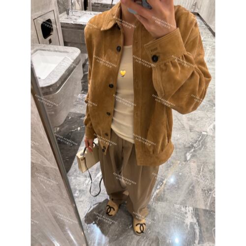 EN ENING |  时髦野心家 Y$L摩登反绒秋冬山羊皮皮衣外套EN77679