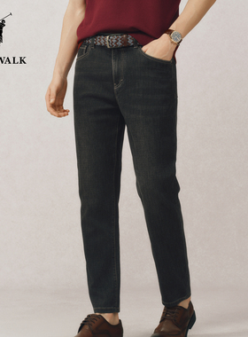 POLOWALK春夏裤新品男式简约时尚百搭舒适修身牛仔裤BKLW51320091