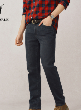 POLOWALK春夏裤新品男式简约时尚百搭休闲舒适牛仔裤BKLW51320101