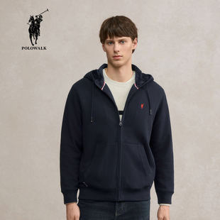 连帽开衫 POLOWALK男式 男装 新品 外套AE2W54210151 加绒卫衣2025冬季