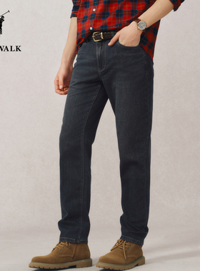 POLOWALK春夏裤新品男式简约时尚百搭舒适休闲牛仔裤BKLW51320101