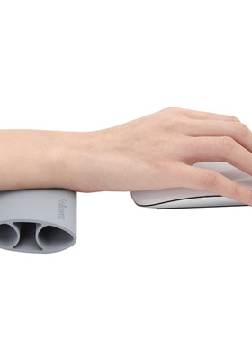 Fellowes范罗士鼠标腕托橡胶滑鼠护腕便携手腕垫创意舒适鼠标垫枕