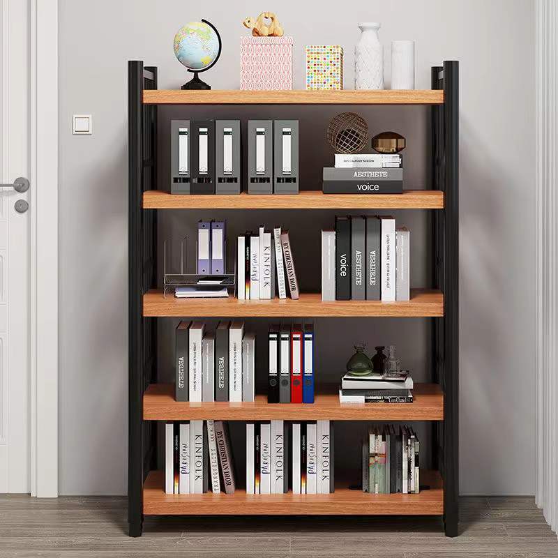 简易书房置物架多层展示架客厅收纳杂物架落地整理架金属货架储物怎么看?