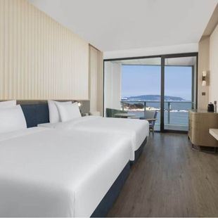 【新春特惠】东山悦华酒店1-2晚海景房+双早+下午茶+海鲜礼盒