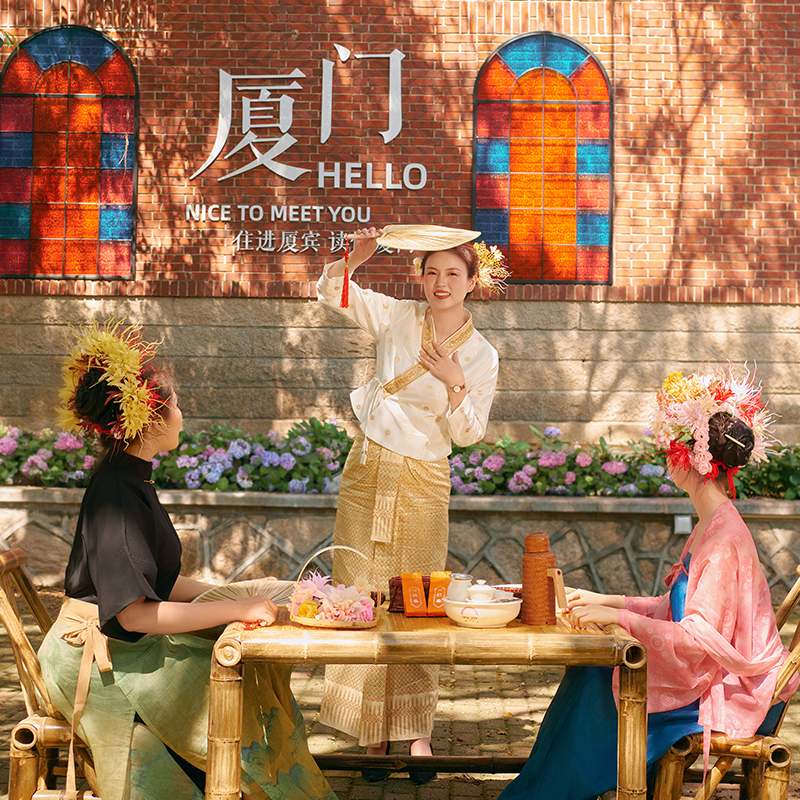 【暑期特惠】厦门宾馆1-2晚套餐含双早+簪花券2张