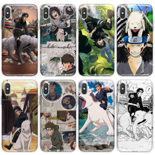 火影忍者犬冢牙手机壳适用于iphone16PROMAX苹果12345XSRE678安卓