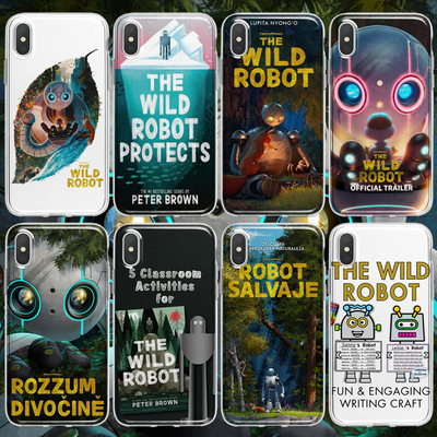 荒野机器人The Wild Robot手机壳适用于iphone17PRO苹果13456安卓