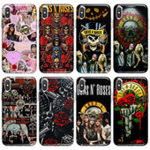 枪炮与玫瑰Guns Roses枪花手机壳适用于iphone17苹果13456安卓
