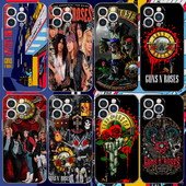 枪炮与玫瑰乐队Guns Roses枪花手机壳适用于iphone17苹果13456