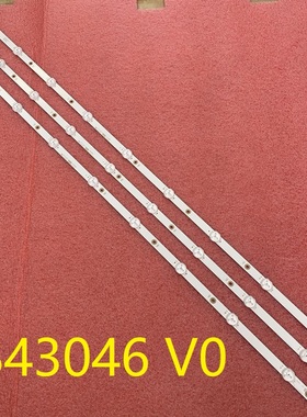 3pcs*全新43PFS5803  43PFS5823/12灯条 LB43046 V0_02 V0_00