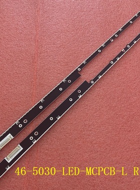 2pcs*全新UA46D7000灯条SLED-MCPCB-LED5030-22MM-WIDTH-46
