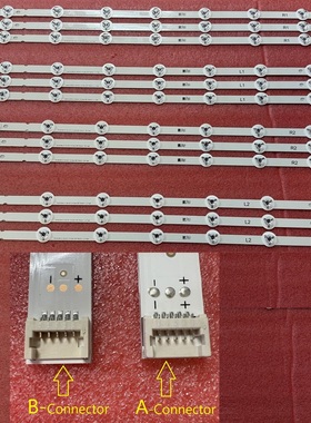 1套55LB7200 55LB7000V 55LB730V 55LB670V灯条6916L-1629A 1630A