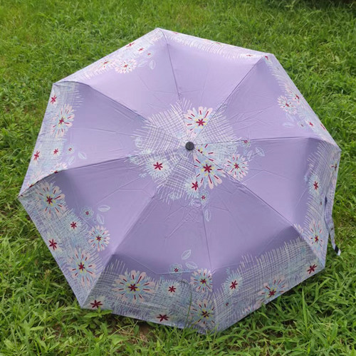 推荐超值 kobold三折超轻防晒女款手动防晒防紫外线遮阳伞晴雨伞