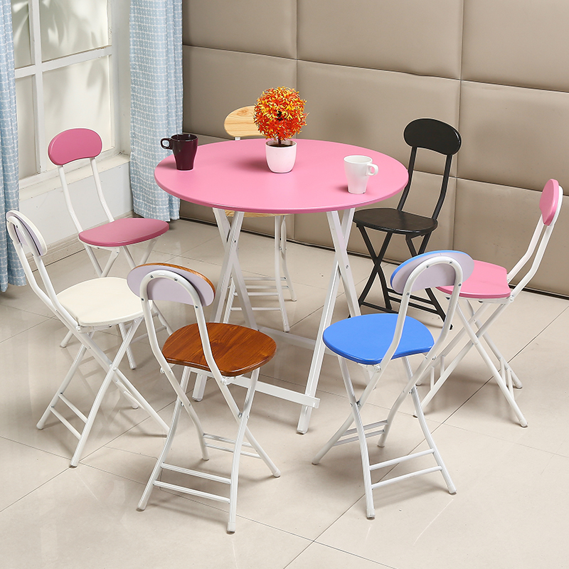 折叠桌餐桌现代小桌子家用小户型