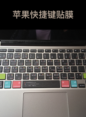 M5快捷键贴纸 适用苹果Macbook air 13寸 14pro 15寸mac M4贴膜
